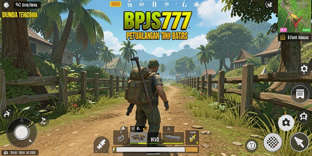 Menampilkan gameplay petualangan epik di dunia terbuka.