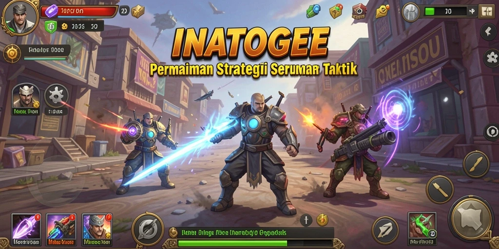 Tampilan gameplay INATOGEL yang seru dan strategis.