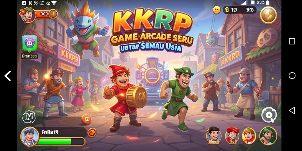 Tangkapan layar dari gameplay seru KKRP yang penuh aksi.