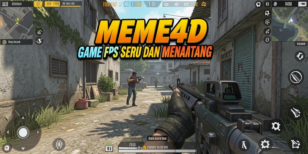 Tampak aksi gameplay seru dalam game FPS MODERN ini.