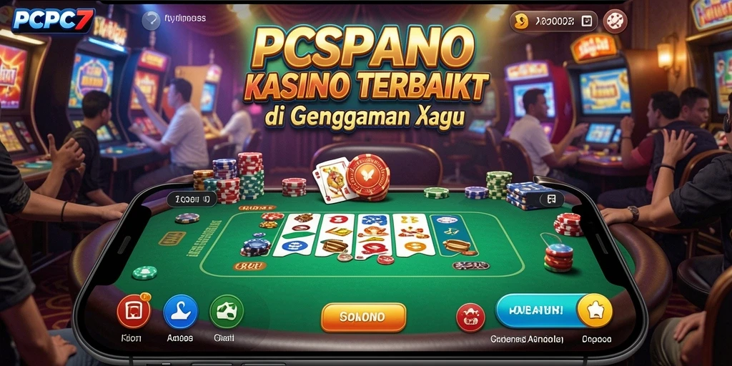 Tampilan gameplay <strong>PCPC7</strong> yang menawan dan penuh aksi Kasino.