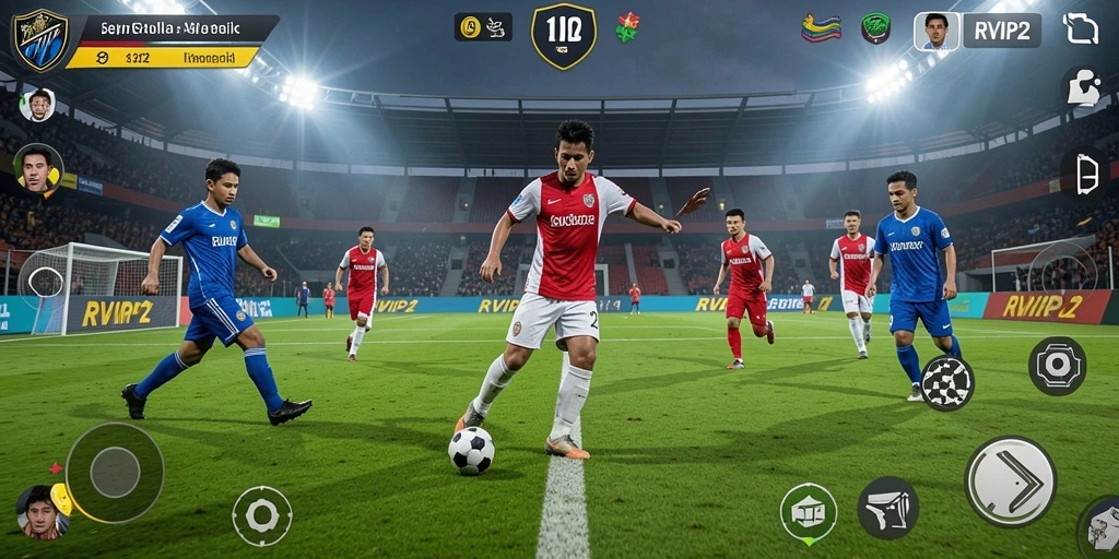 Tampilan gameplay menarik dari RVIP2 yang memukau.