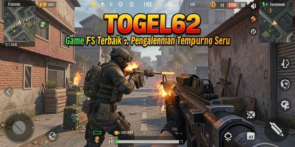 Tampilan gameplay TOGEL62 yang menegangkan dan seru di dalam medan perang.