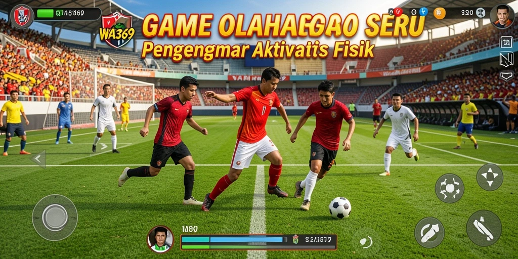 Screenshot gameplay WA369 yang menunjukkan pertandingan olahraga yang seru.